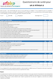 question santé