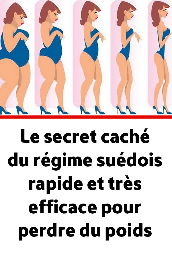 perdre du poids rapidement